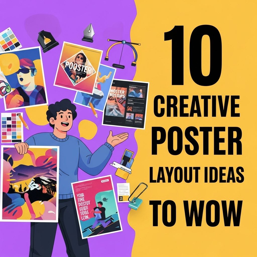 10 Creative Poster Layout Ideas to WOW Your Audience 3 creative poster layout ideas 2