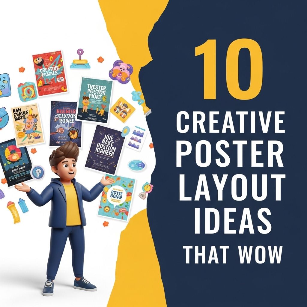 creative poster layout ideas 3
