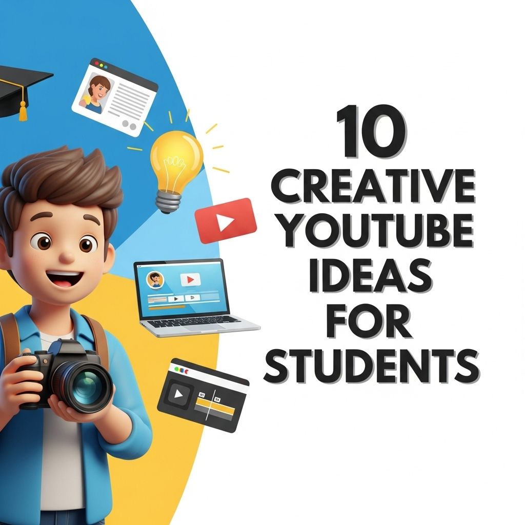 10 Creative YouTube Ideas for Students 6 creative youtube ideas students