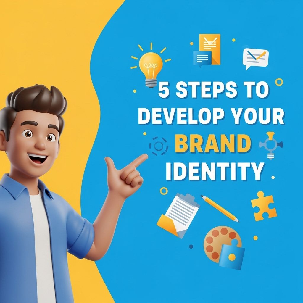 5 Essential Steps to Craft Your Unique Brand Identity 4 develop your brand identity