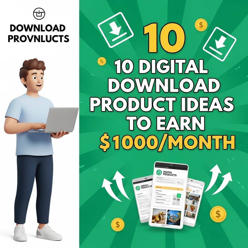 digital products earn 1000