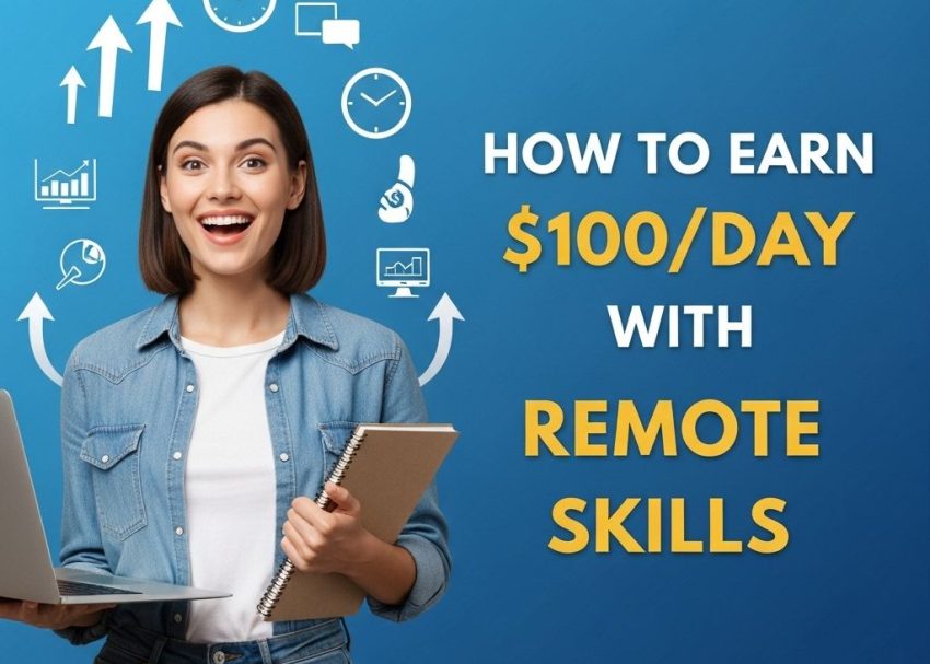 earn 100 daily remote skills