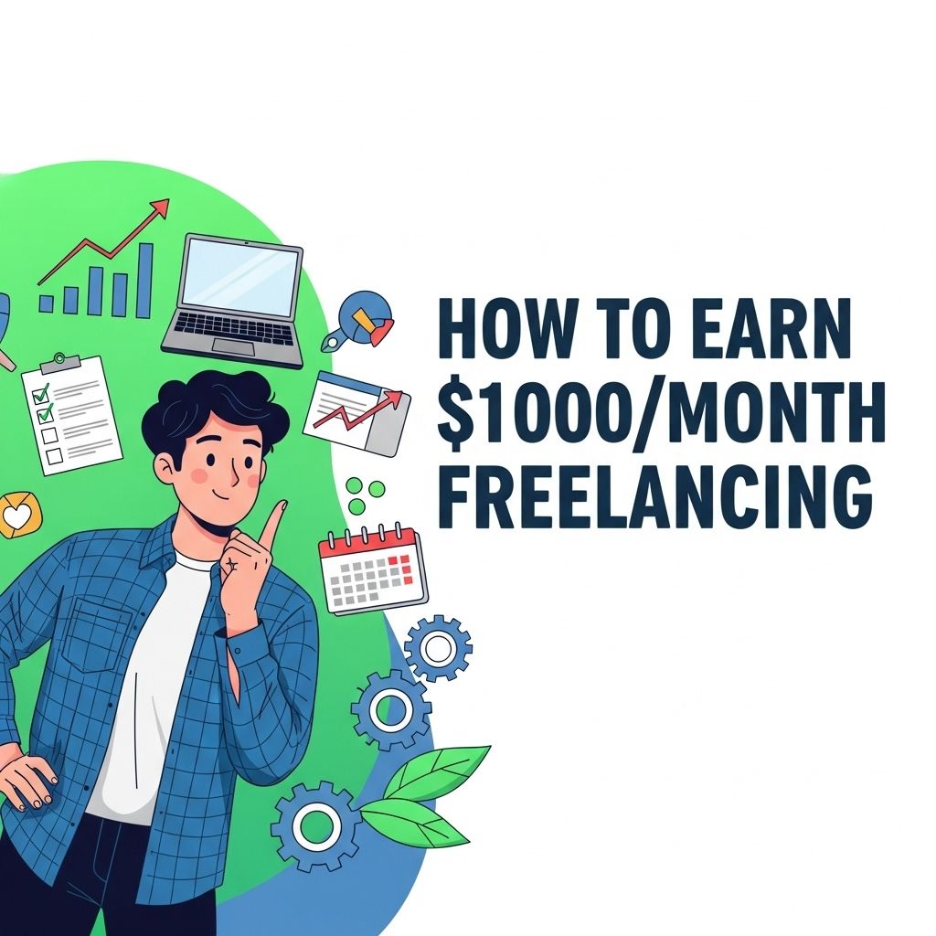 earn 1000 month freelancing