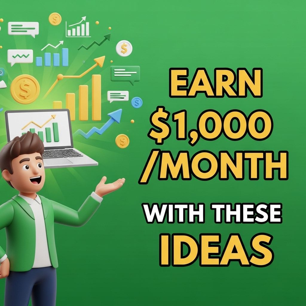 earn 1000 month ideas