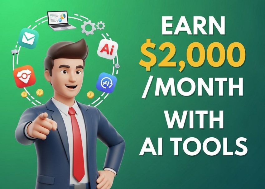 earn 2000 month ai tools