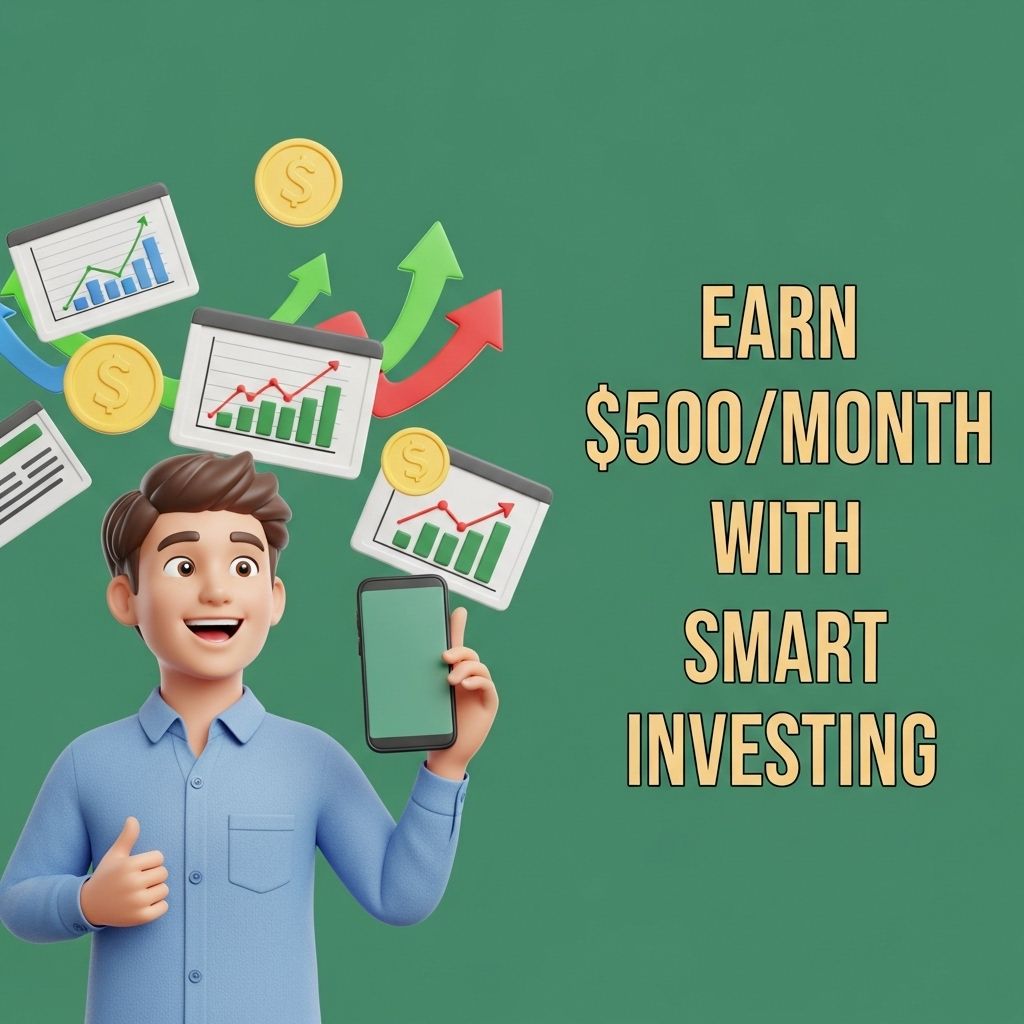 earn 500 month smart investing