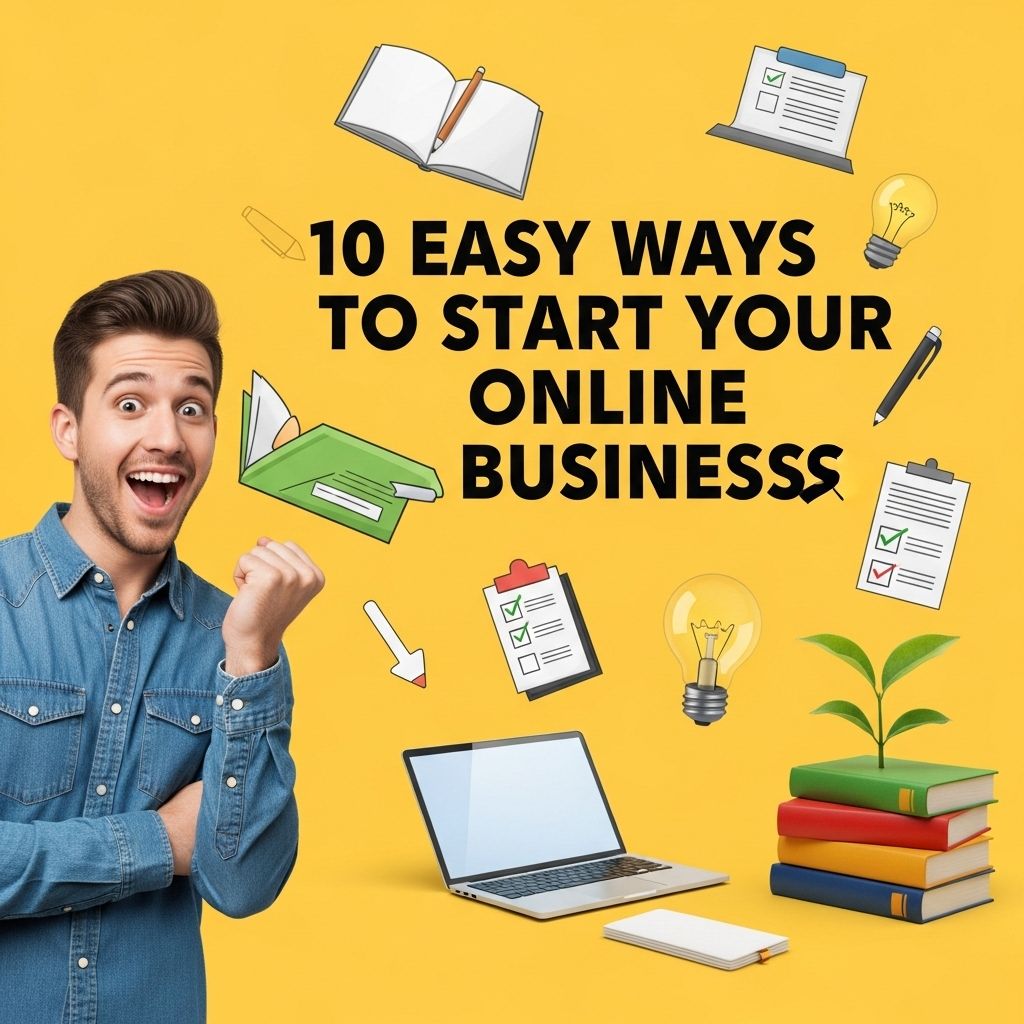 easy ways start online business