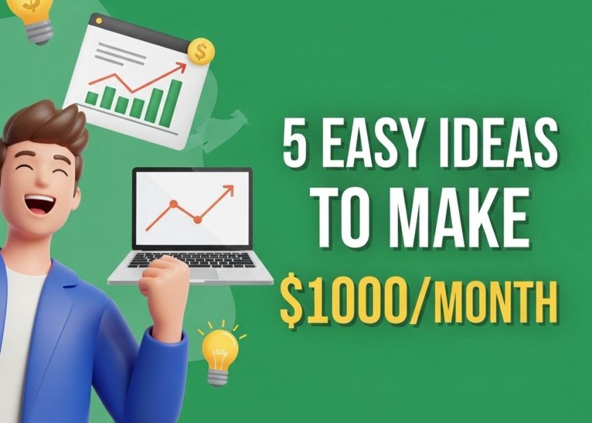 easy ways to earn 1000 month