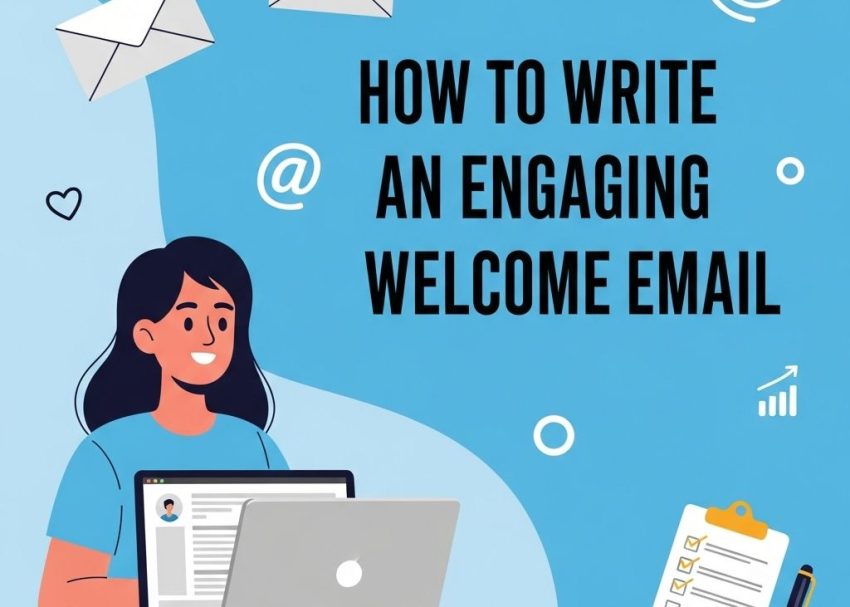 engaging welcome email