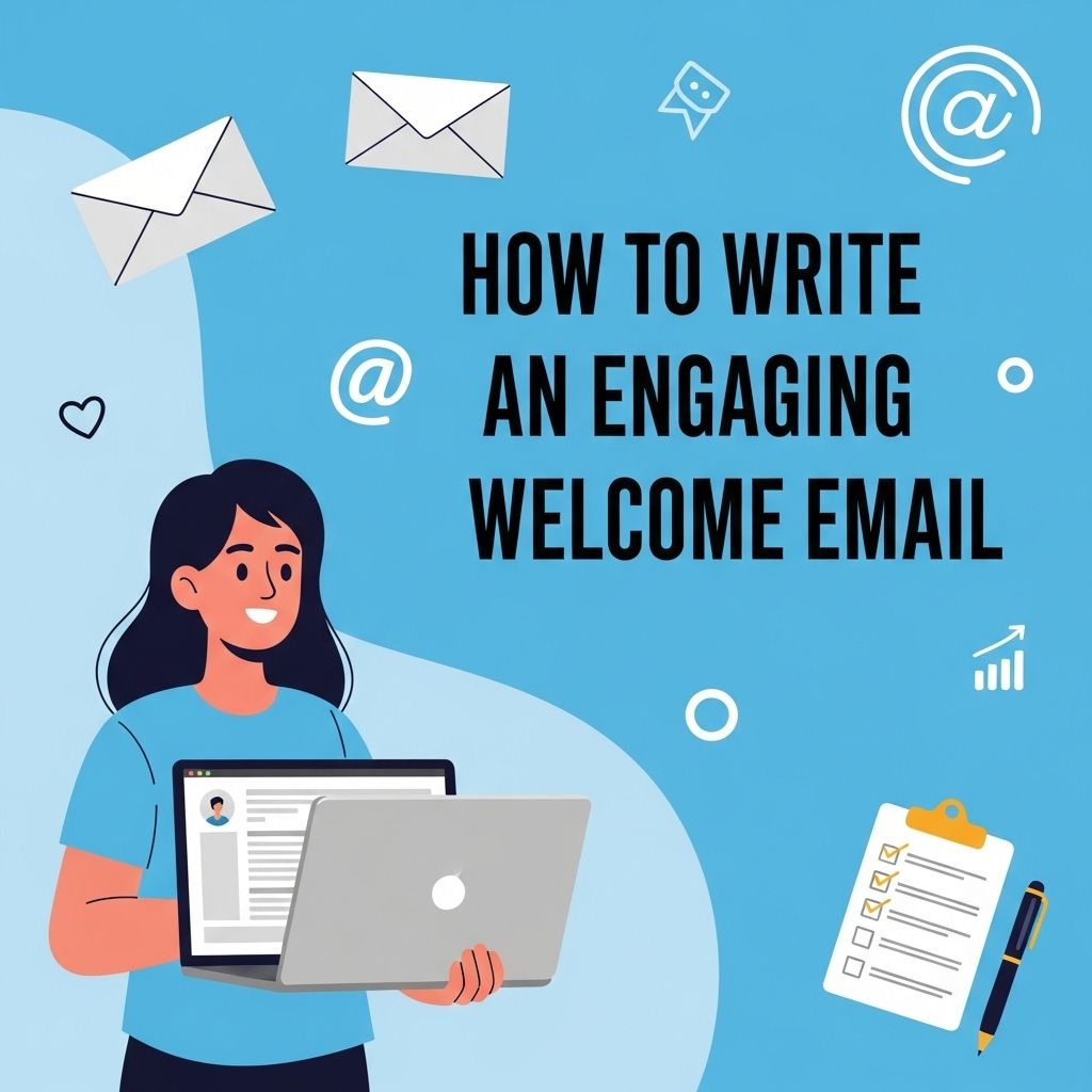 engaging welcome email