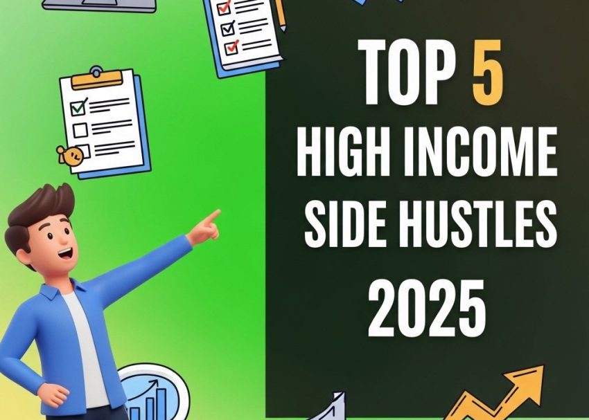 Free PSD Mockups 20 high income side hustles 2025