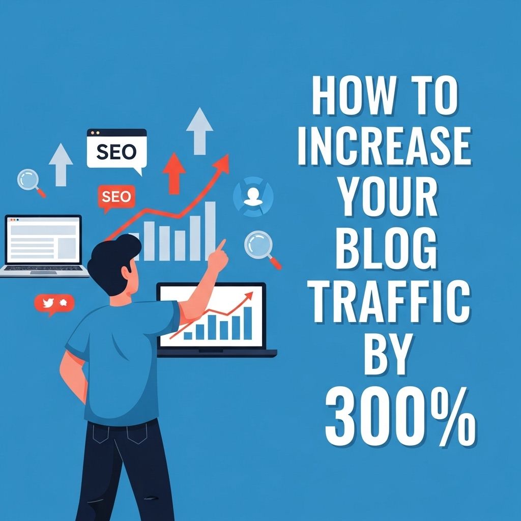 increase blog traffic 300