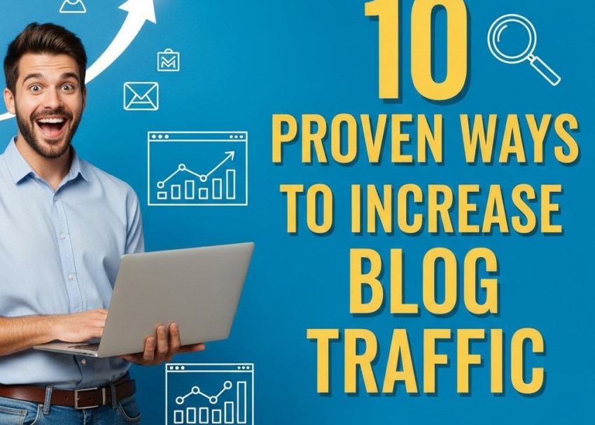 Free PSD Mockups 21 increase blog traffic strategies