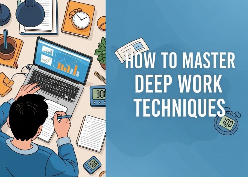 Free PSD Mockups 20 master deep work techniques