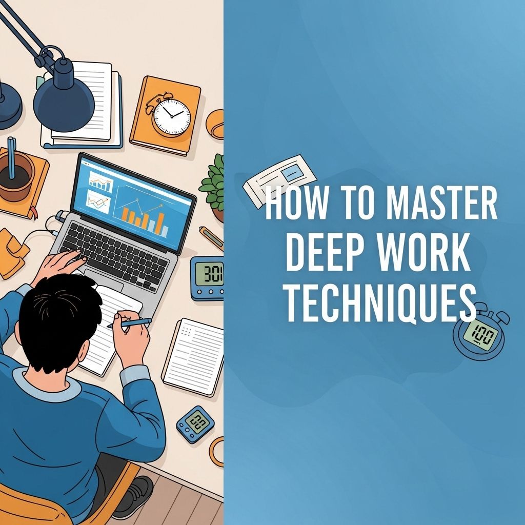 Mastering Deep Work Techniques for Maximum Productivity 1 master deep work techniques