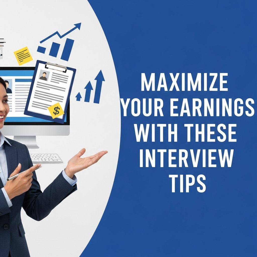 maximize earnings interview tips