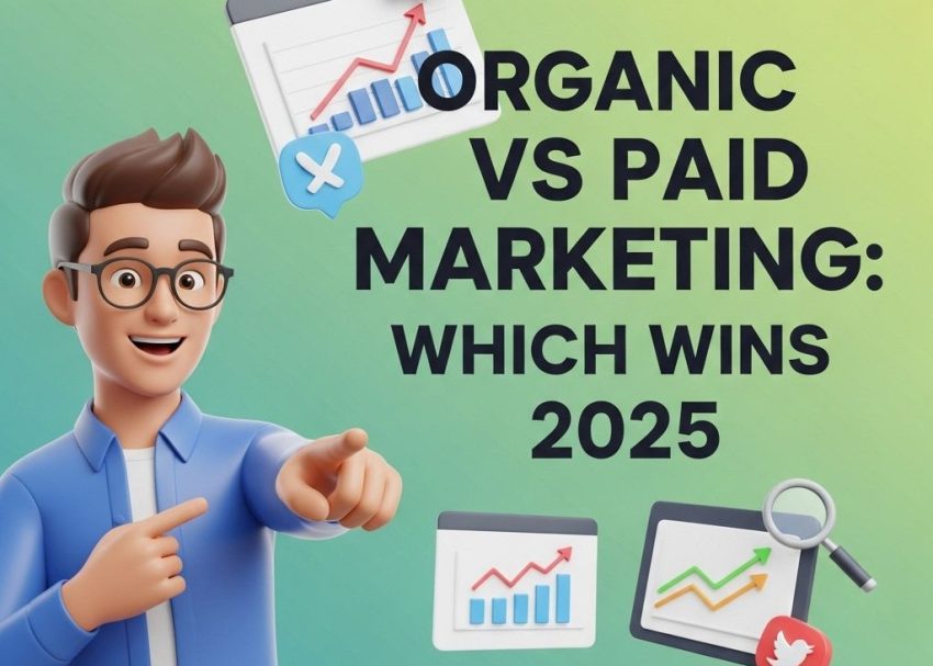 organic vs paid marketing 2025