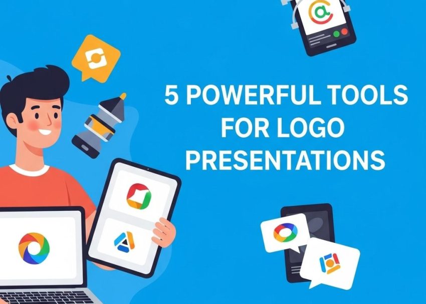 powerful logo presentation tools