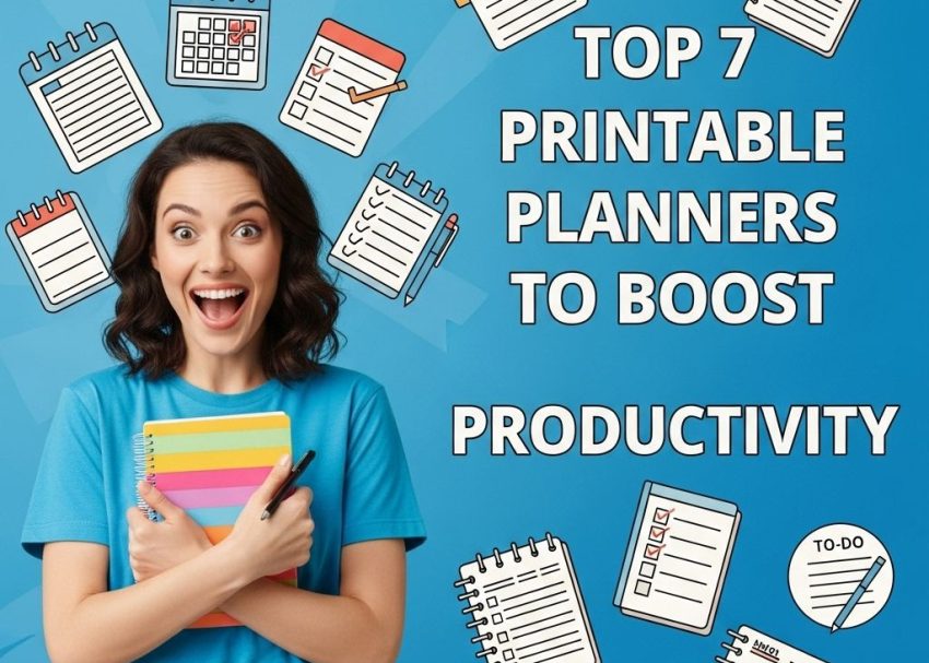 printable planners boost productivity