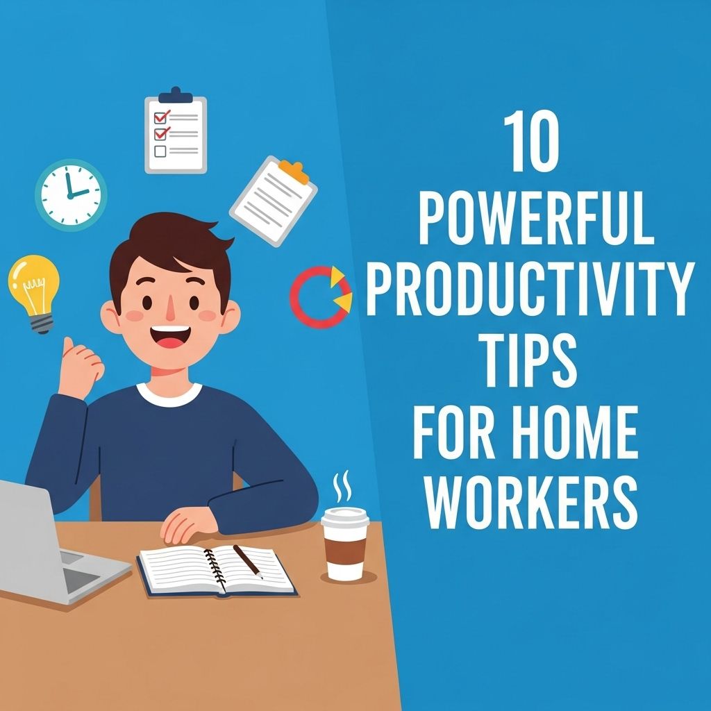 Blog 12 productivity tips home workers