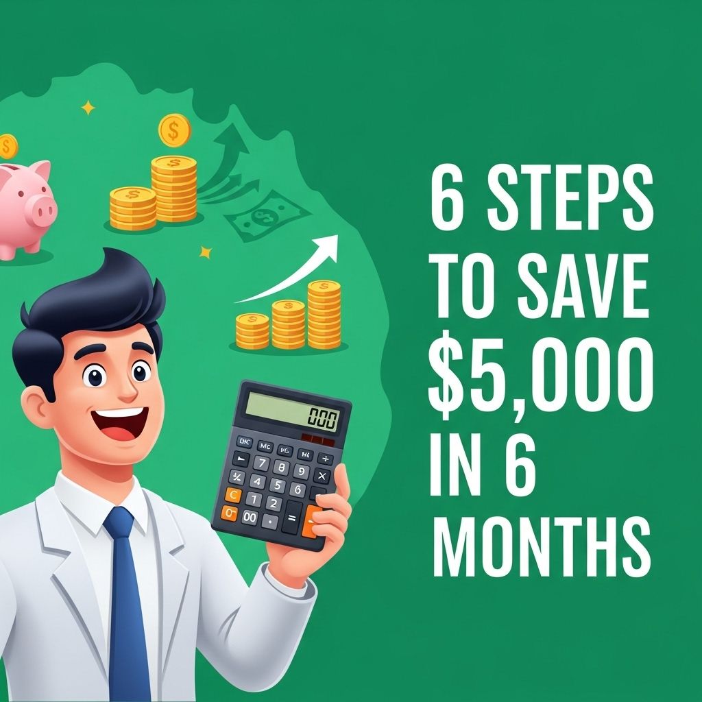 6 Simple Steps to Save $5,000 in Just 6 Months 1 save 5000 in 6 months