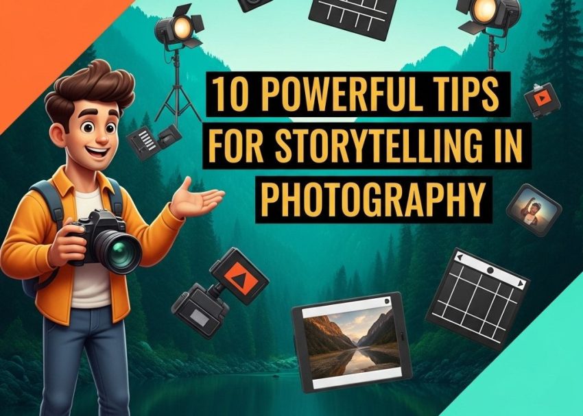 Free PSD Mockups 26 storytelling in photography tips