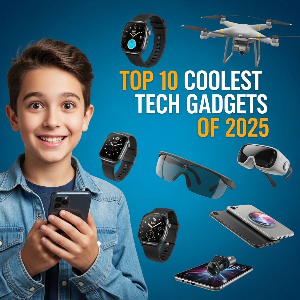 top 10 coolest tech gadgets 2025