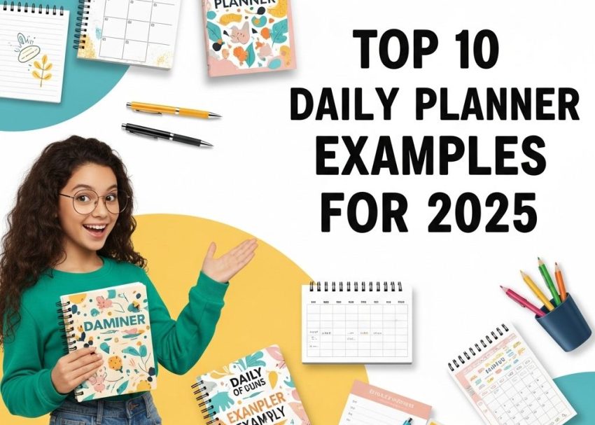 top 10 daily planner 2025