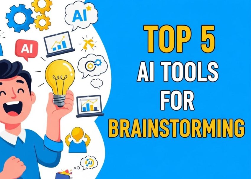 top 5 ai tools brainstorming
