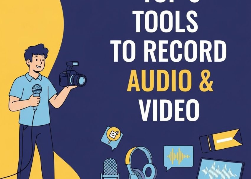 top 5 audio video tools
