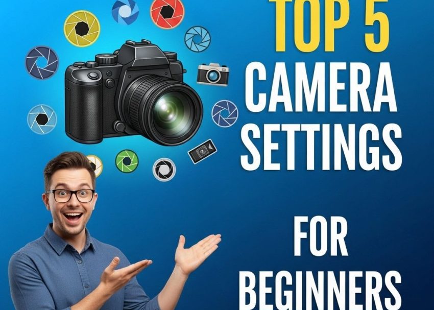 top 5 camera settings beginners