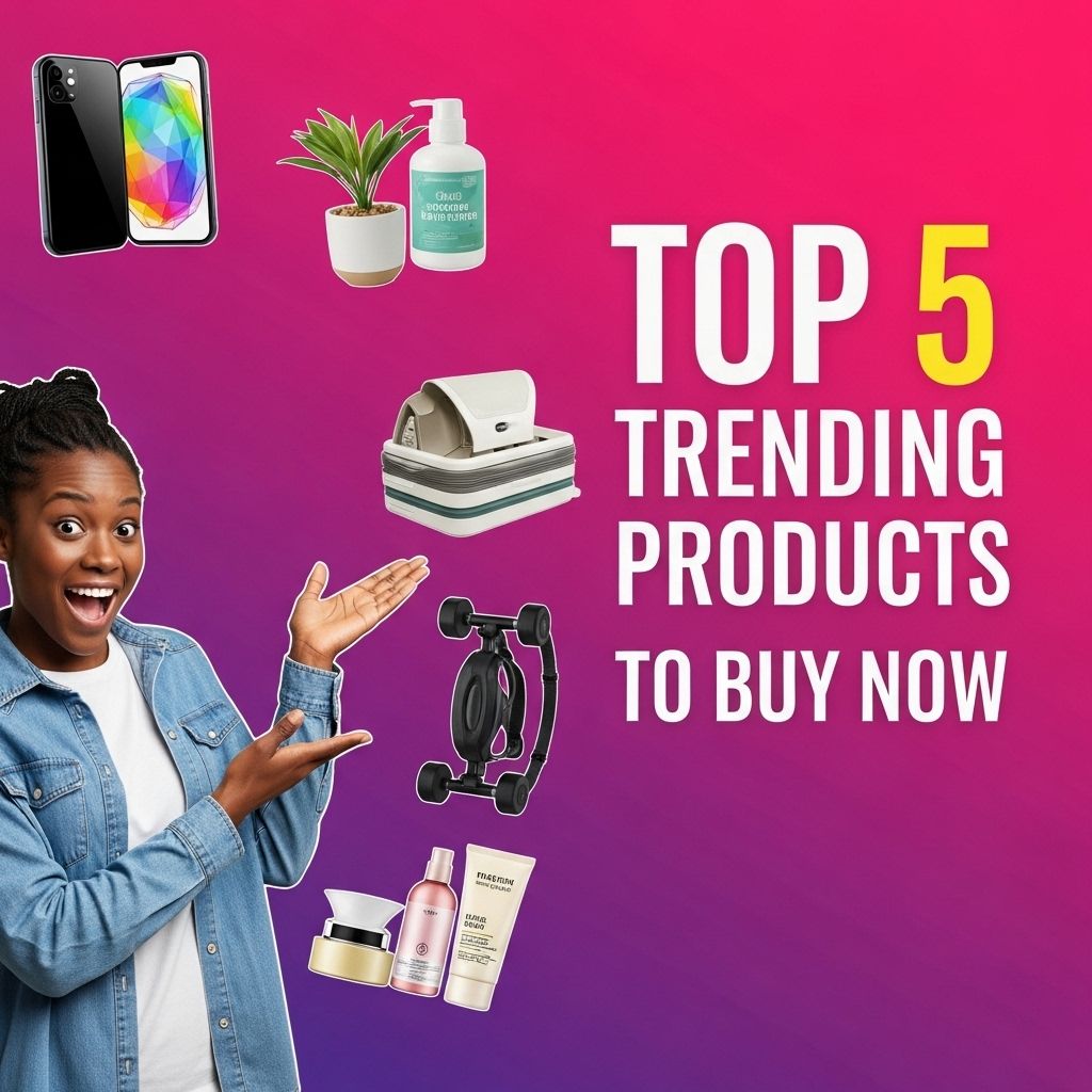top 5 trending products