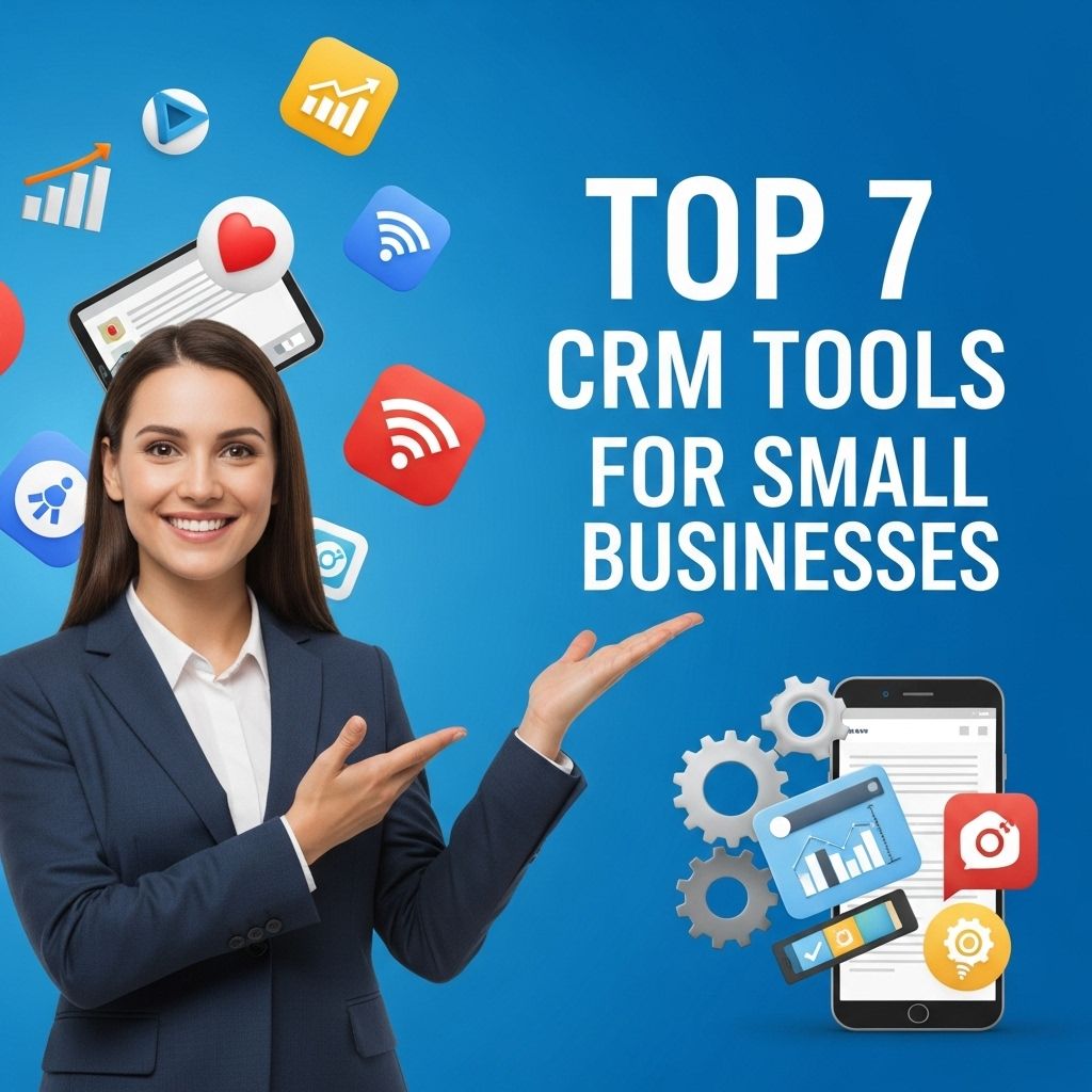 Top 7 CRM Tools For Small Businesses | PSD Freebies Mockups