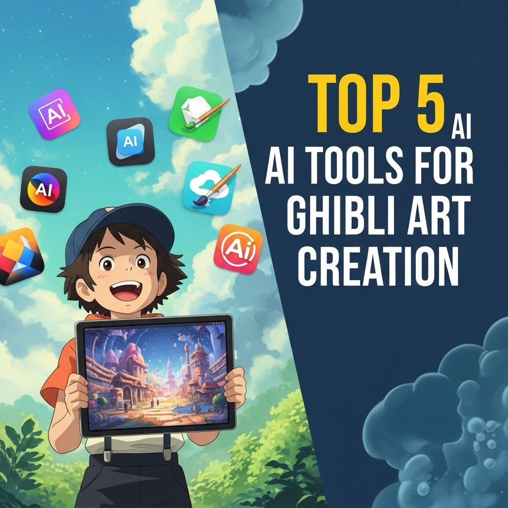 Top 5 AI Tools for Ghibli Art Creation 1 top ai tools ghibli art