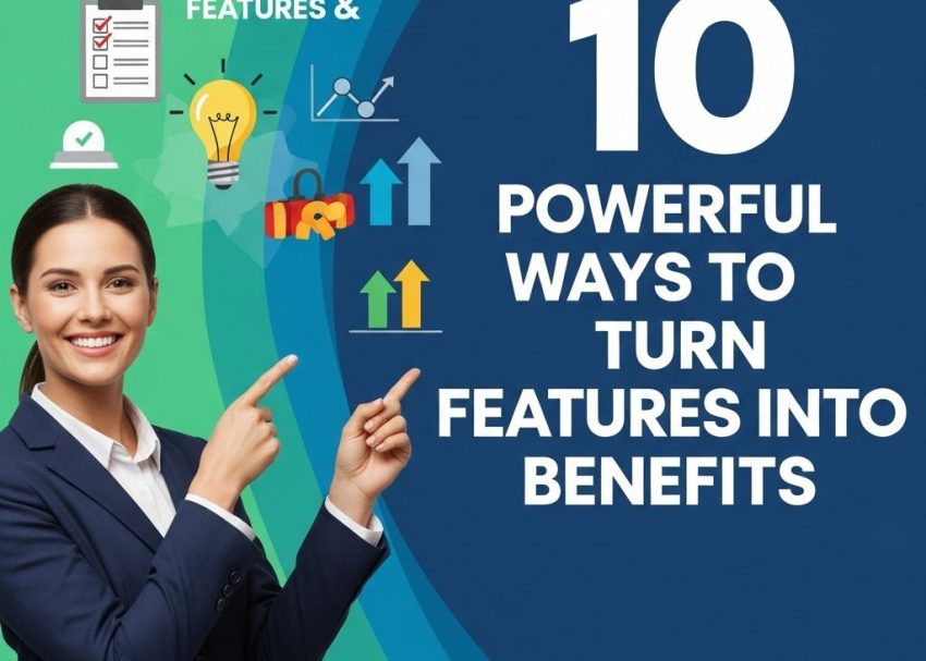 transform features into benefits
