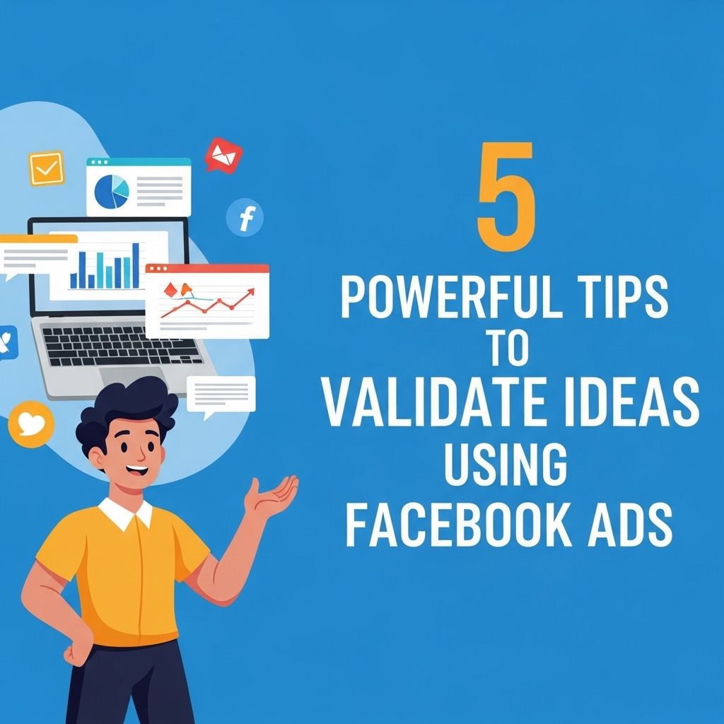 validate ideas facebook ads