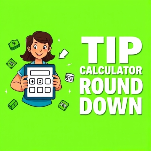 Tip Calculator Round Down – Free Online Calculator 1 Tip Calculator Round Down